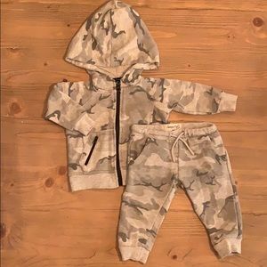 Sovereign Code Camo Hoodie & Jogger Pants Set